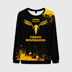 Мужской свитшот Tokyo Revengers - gold gradient