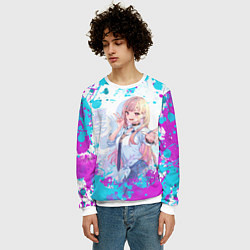 Свитшот мужской Красотка Марин, цвет: 3D-белый — фото 2