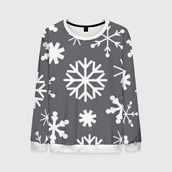 Мужской свитшот Snow in grey