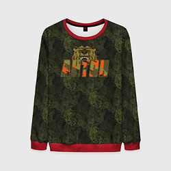 Свитшот мужской Антон камуфляж, цвет: 3D-красный