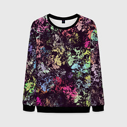 Свитшот мужской Яркие краски, цвет: 3D-черный