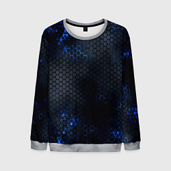 Свитшот мужской ЛУЧШАЯ БРОНЯ, цвет: 3D-меланж