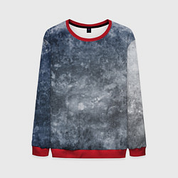 Свитшот мужской Гранж текстура, цвет: 3D-красный