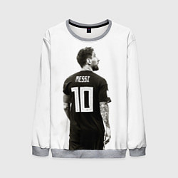 Свитшот мужской 10 Leo Messi, цвет: 3D-меланж