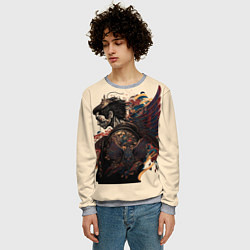 Свитшот мужской Masato, цвет: 3D-меланж — фото 2