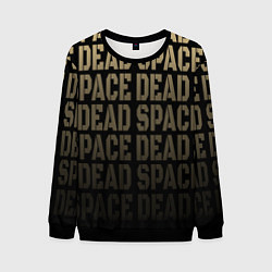 Свитшот мужской Dead Space или мертвый космос, цвет: 3D-черный