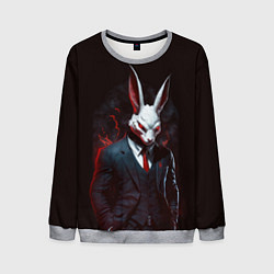 Свитшот мужской Devil rabbit, цвет: 3D-меланж