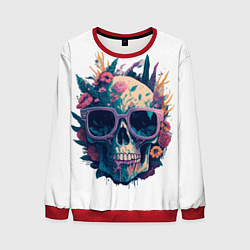 Свитшот мужской Загар до утра, цвет: 3D-красный