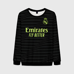 Свитшот мужской Винисиус Жуниор Реал Мадрид форма 2223 третья, цвет: 3D-черный