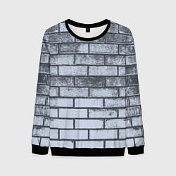 Свитшот мужской Grey wall, цвет: 3D-черный