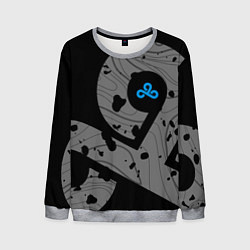 Свитшот мужской Форма Cloud 9 black, цвет: 3D-меланж