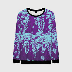 Мужской свитшот Blue flowers