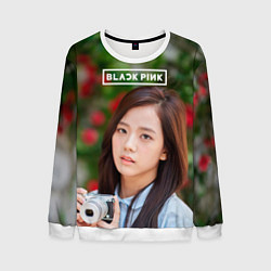 Свитшот мужской Blackpink Jisoo, цвет: 3D-белый