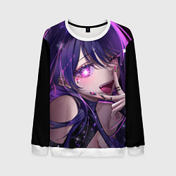 Свитшот мужской Oshi no ko - ай хошино, цвет: 3D-белый