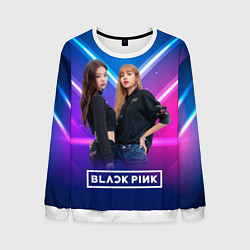 Свитшот мужской Blackpink neon, цвет: 3D-белый