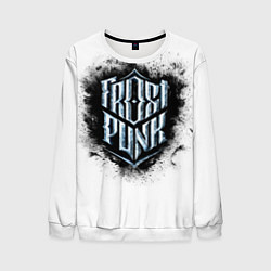 Свитшот мужской Frostpunk, цвет: 3D-белый