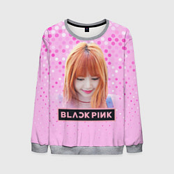 Свитшот мужской Blackpink Lisa, цвет: 3D-меланж