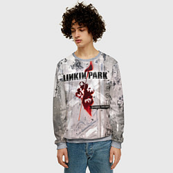 Свитшот мужской Linkin Park Hybrid Theory, цвет: 3D-меланж — фото 2