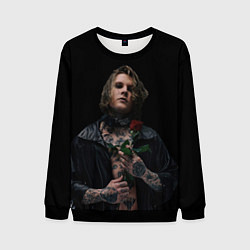 Свитшот мужской Neverlove рокер, цвет: 3D-черный