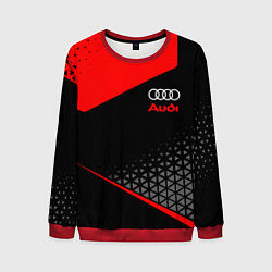 Свитшот мужской Ауди - sportwear, цвет: 3D-красный