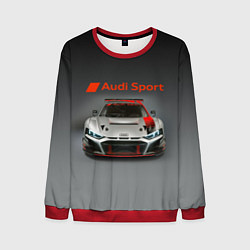 Свитшот мужской Audi sport - racing car - extreme, цвет: 3D-красный