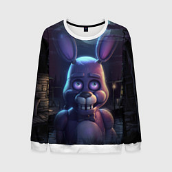 Свитшот мужской Bonnie FNAF, цвет: 3D-белый