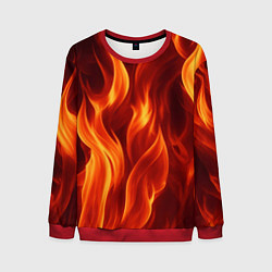 Мужской свитшот Пламя огня
