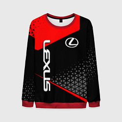 Свитшот мужской Lexus - red sportwear, цвет: 3D-красный