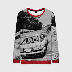 Мужской свитшот Тойота ae 86 - Инициал ди