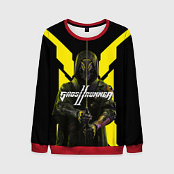 Свитшот мужской Кибер самурай ghostrunner 2, цвет: 3D-красный