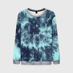 Свитшот мужской Tie-Dye дизайн, цвет: 3D-меланж