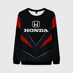 Свитшот мужской Honda - технологии, цвет: 3D-черный