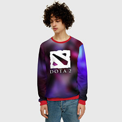 Свитшот мужской Dota 2 valve, цвет: 3D-красный — фото 2