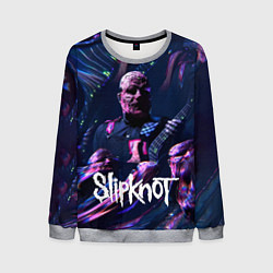 Свитшот мужской Slipknot: guitar, цвет: 3D-меланж