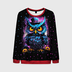 Свитшот мужской Magic owl, цвет: 3D-красный