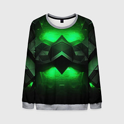 Мужской свитшот Абстрактное царство зелени