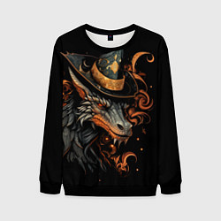 Свитшот мужской Властелин холода, цвет: 3D-черный