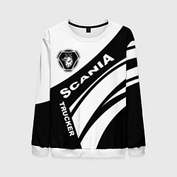 Мужской свитшот Scania дальнобойщик