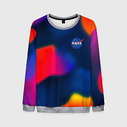 Свитшот мужской Nasa gradient sportcolor, цвет: 3D-меланж