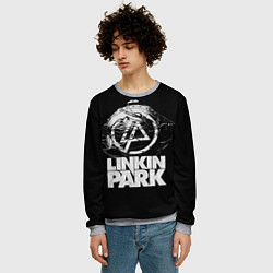 Свитшот мужской Linkin Park рэп-метал, цвет: 3D-меланж — фото 2