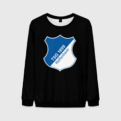 Свитшот мужской Hoffenheim logo fc, цвет: 3D-черный