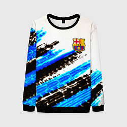 Свитшот мужской Barcelona fc club, цвет: 3D-черный
