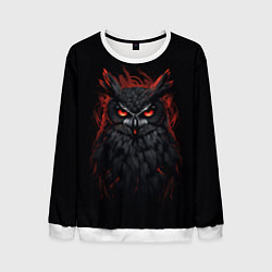 Свитшот мужской Evil owl, цвет: 3D-белый
