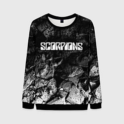 Свитшот мужской Scorpions black graphite, цвет: 3D-черный