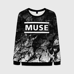 Свитшот мужской Muse black graphite, цвет: 3D-черный