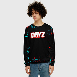 Свитшот мужской DayZ краски, цвет: 3D-черный — фото 2