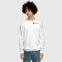 Свитшот мужской Vertex collab white, цвет: 3D-белый — фото 2