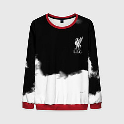 Свитшот мужской Liverpool текстура, цвет: 3D-красный