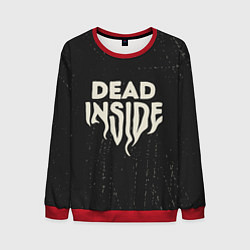 Мужской свитшот Dead inside арт