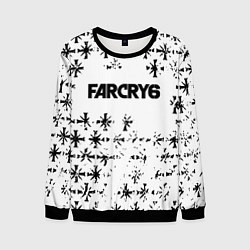 Свитшот мужской Farcry 6 символика из игры, цвет: 3D-черный